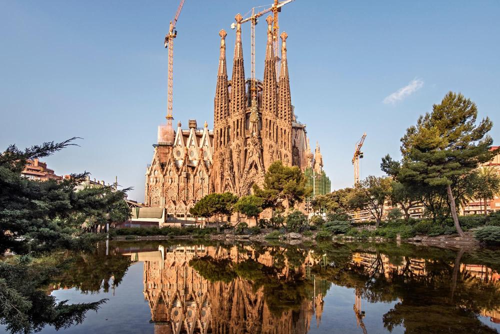La Sagrada Familia in Barcelona. Beeld: Basilica de la Sagrada Famlia Pep Daud