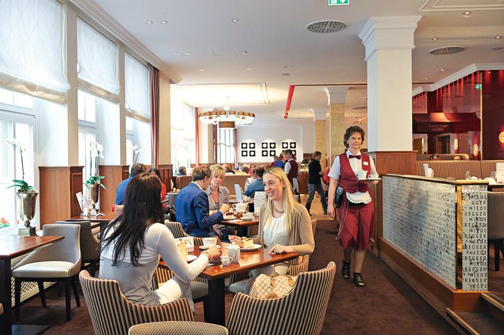 Café Niederegger in Lübeck - beeld: Café Niederegger