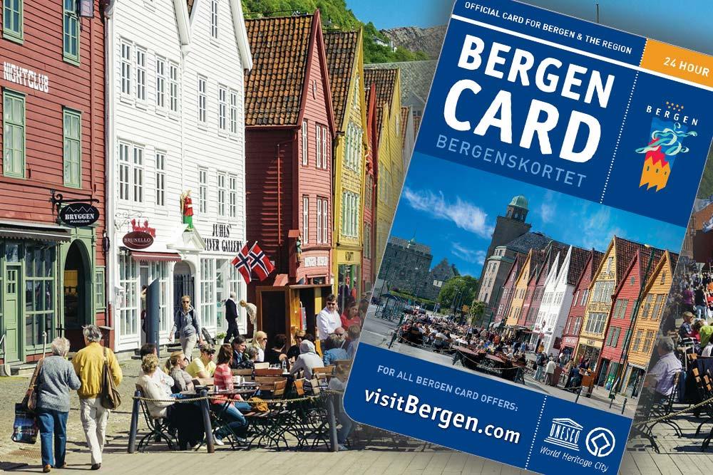 Bergen Card. Beeld: Robin Strand (Bergen Tourist Board)