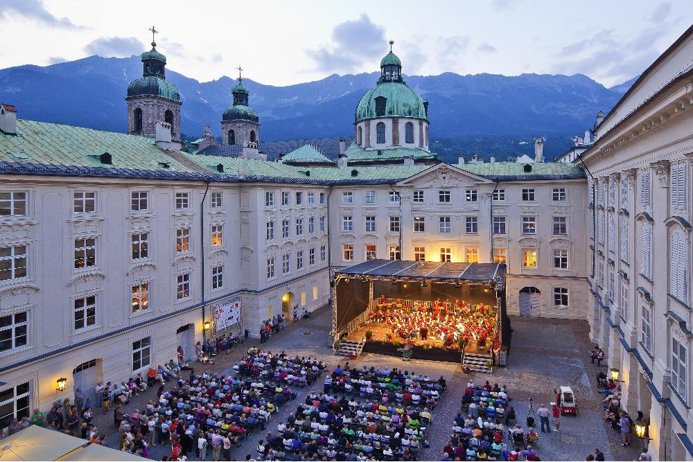 Promenade Concerten. Beeld: 2010-TVB Innsbruck