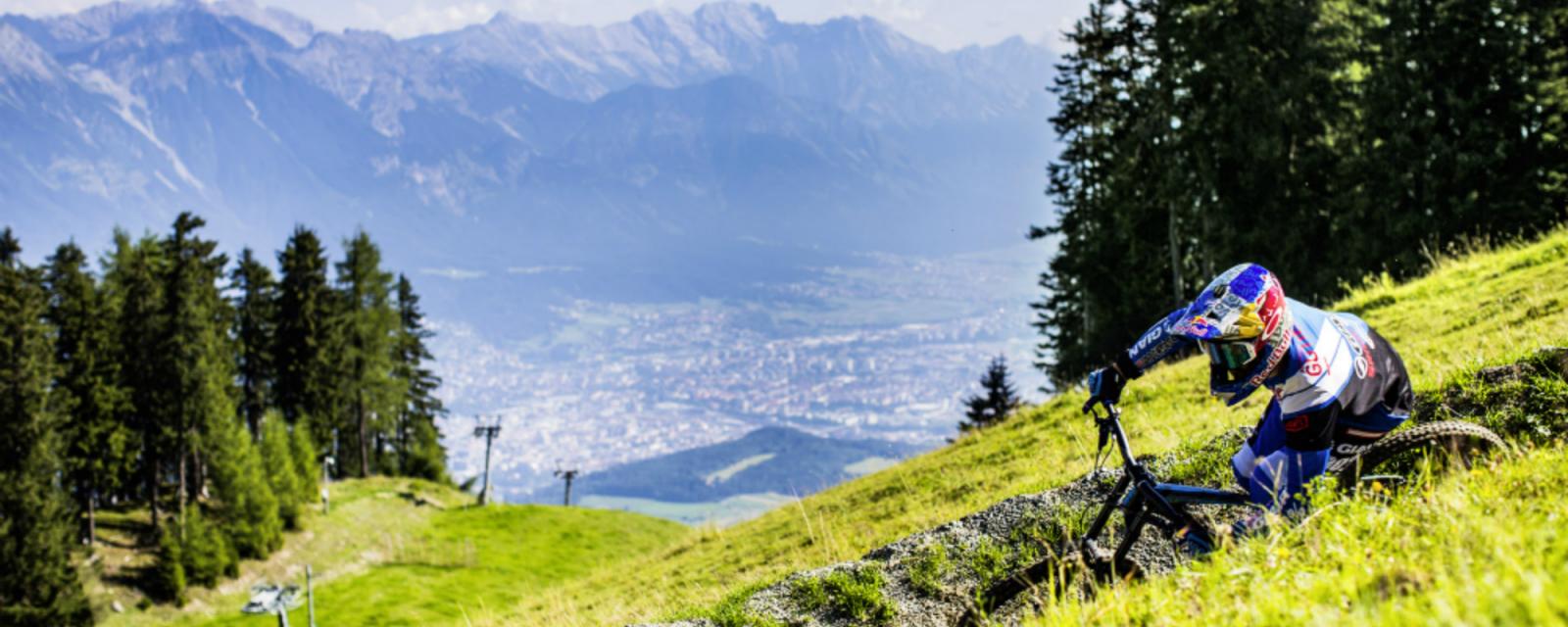 Actief in de zomer: mountainbiken in Innsbruck 