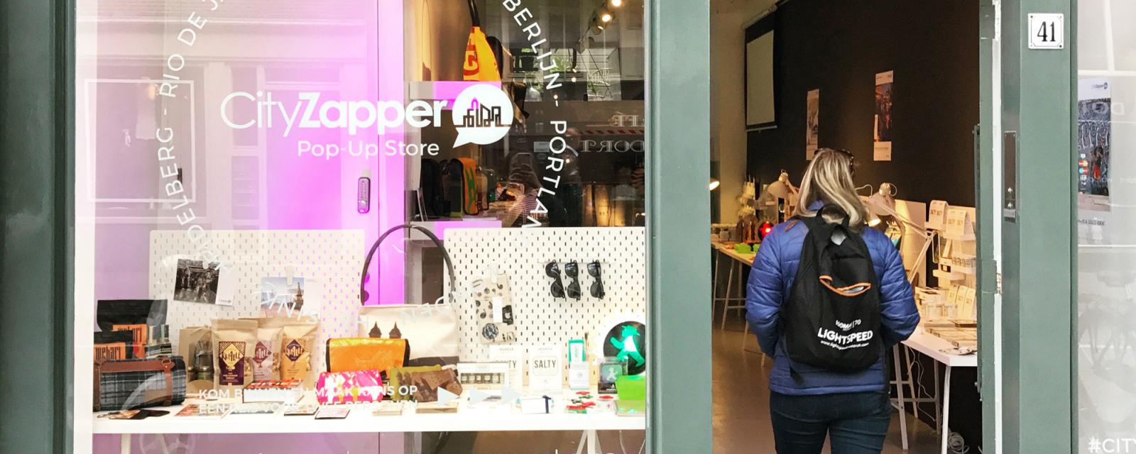 Nu geopend: de CityZapper Pop-Up Store 
