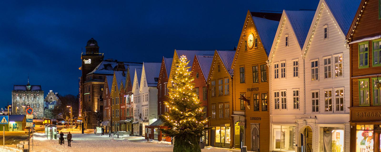 Tips voor stedentrip tijdens kerst naar Bergen in Noorwegen 