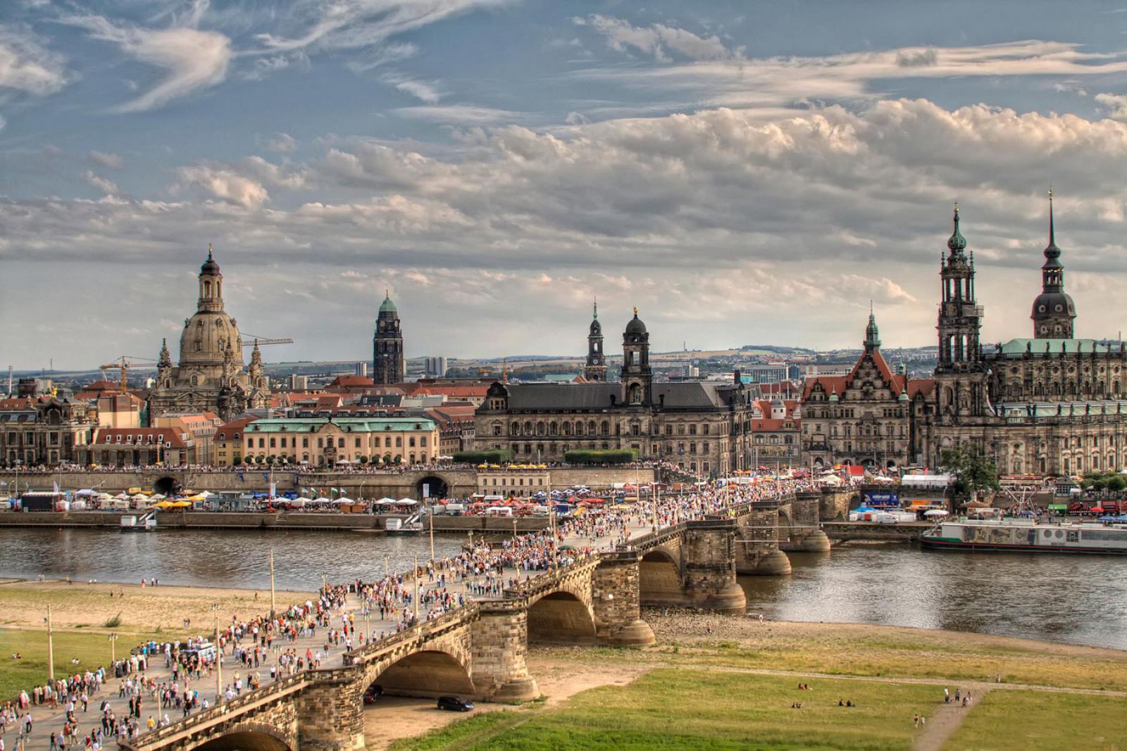 De stadsfeesten in Dresden zijn een jaarlijks terugkomend fenomeen