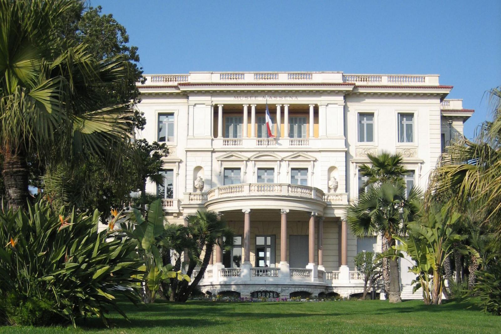 Musée Masséna vlakbij de Promenade des Anglais in Nice