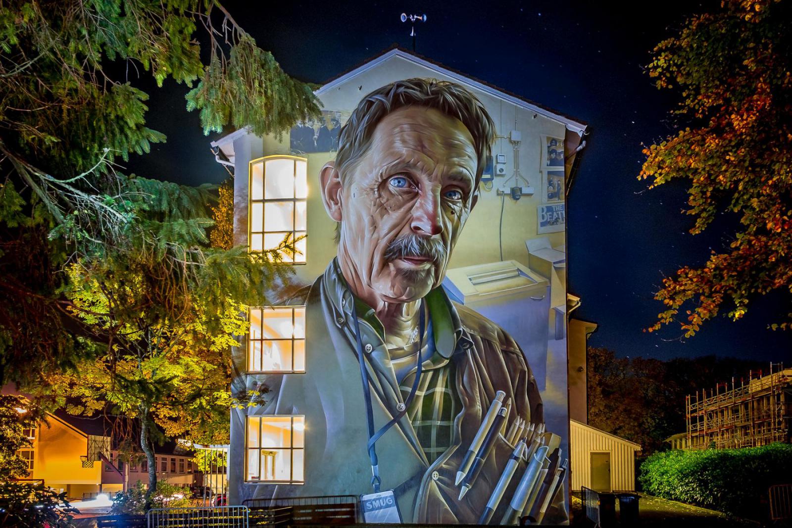 Nuart staat bekend om de vele street art dat het heeft gebracht in Stavanger en omgeving