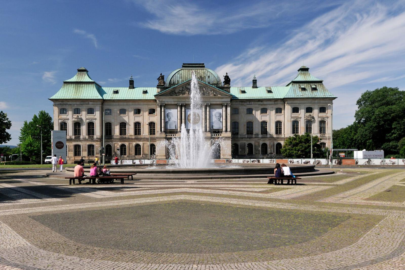 Het Japanse Paleis in Dresden