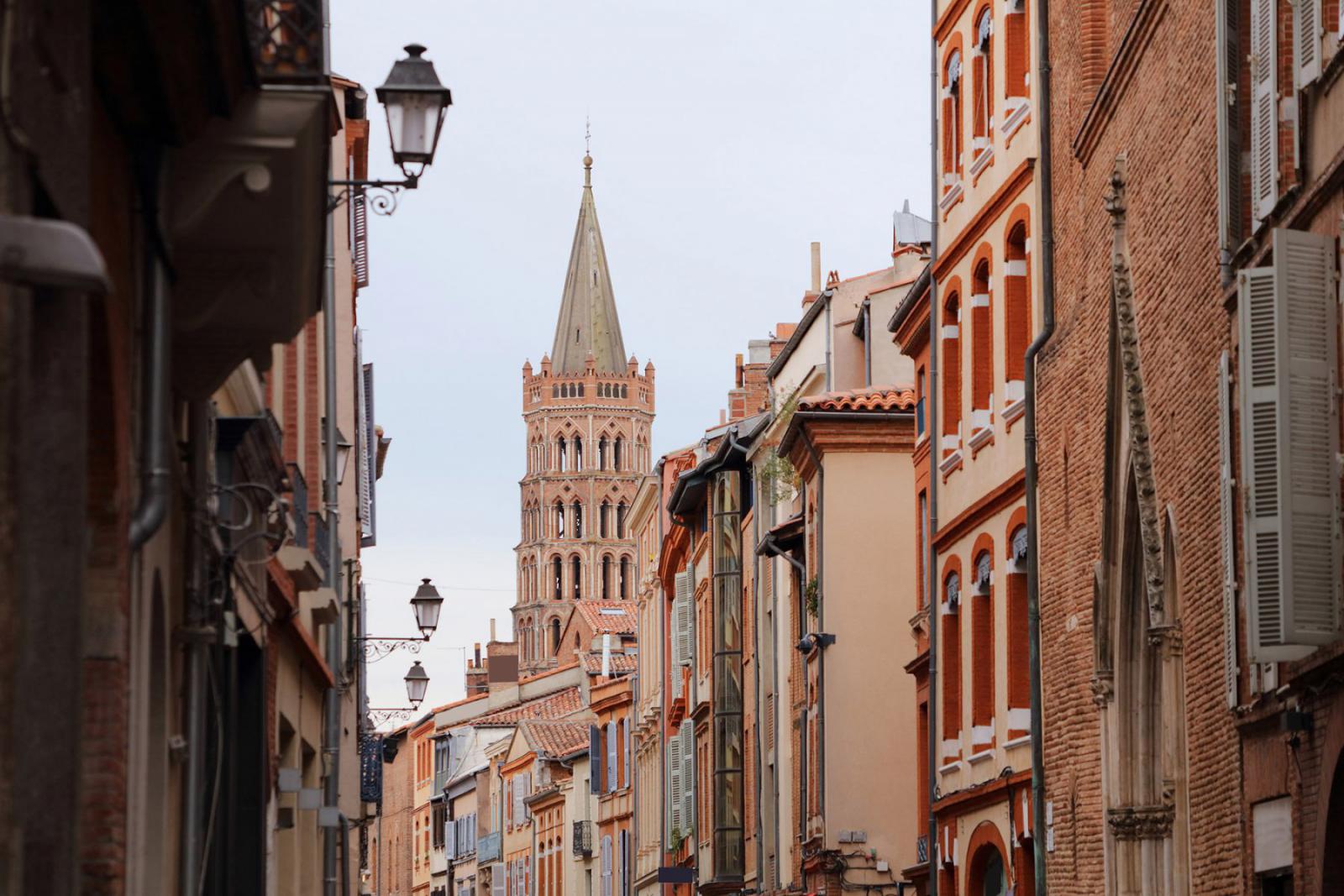 Toulouse staat bekend als de 'Roze Stad' door de kleur van de gebouwen | 