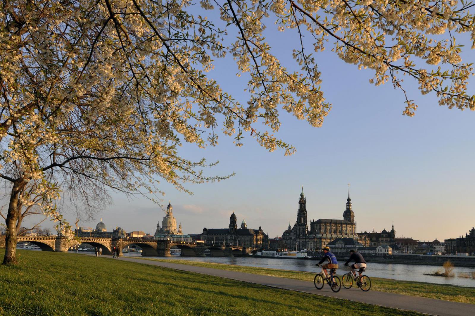 Langs de oevers van de Elbe vind je de mooiste fietspaden | Frank Exß