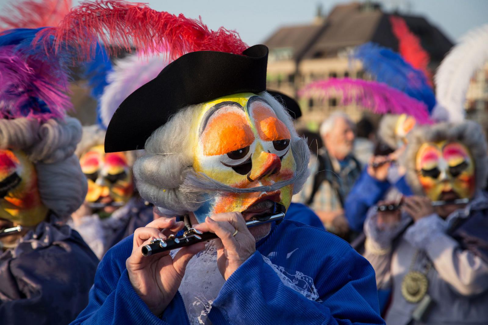 Het carnaval van Basel is een van de hoogtepunten van het jaar | iStock - Olli0815