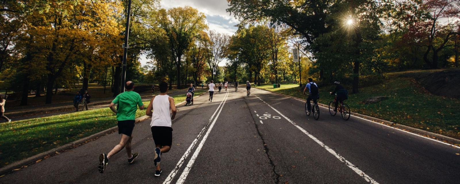Joggend door wereldsteden