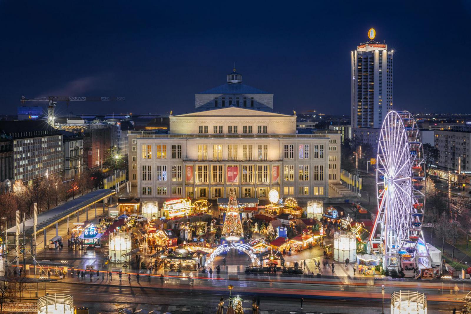 Tijdens de adventsperiode verandert de Marktplatz in een kerstparadijs | LTM / Philipp Kirschner
