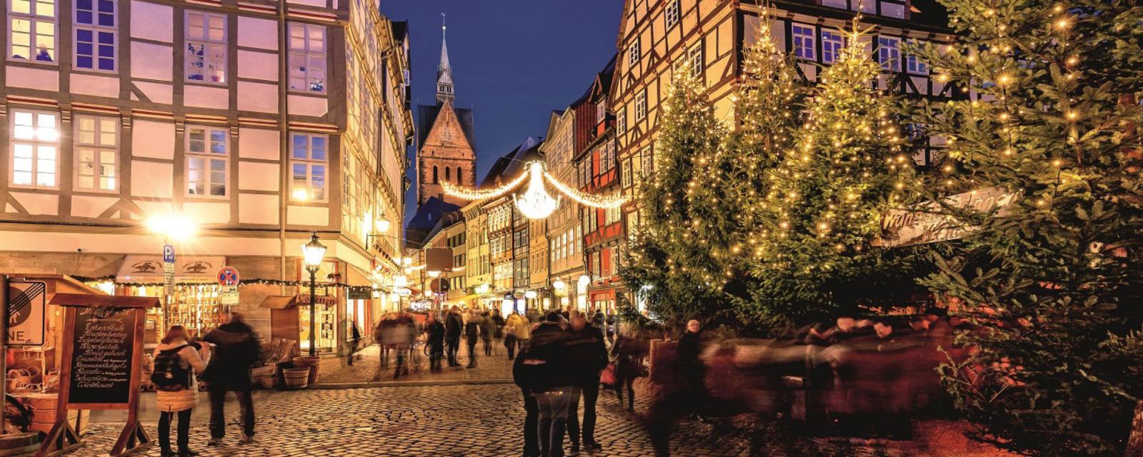 Bezoek de magische kerstmarkten van Hannover 