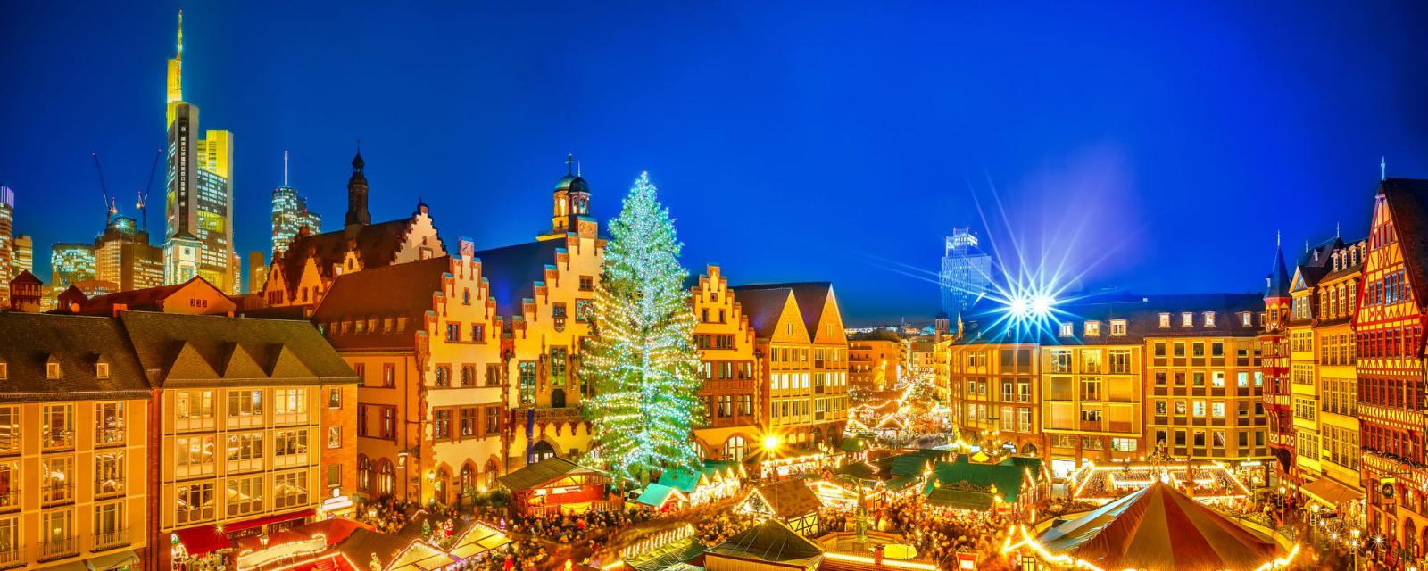 Bezoek de kerstmarkten van Frankfurt en omgeving 
