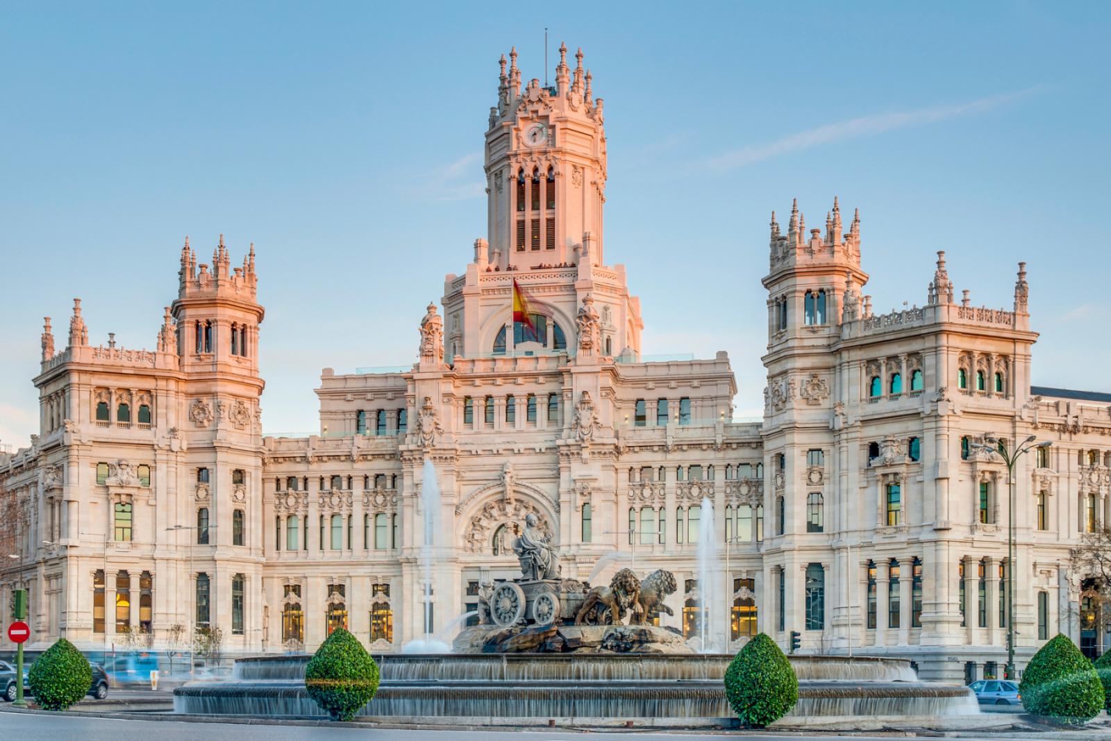 Madrid fontein 