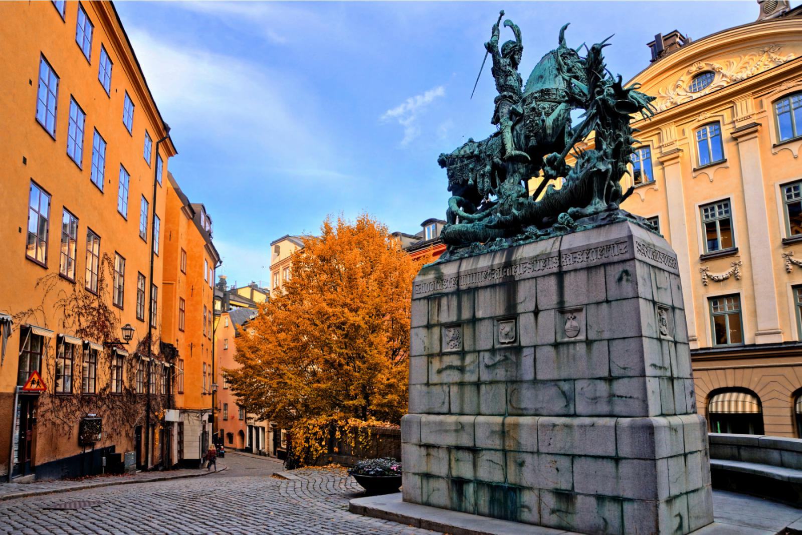 Oude stadsdeel Gamla Stan