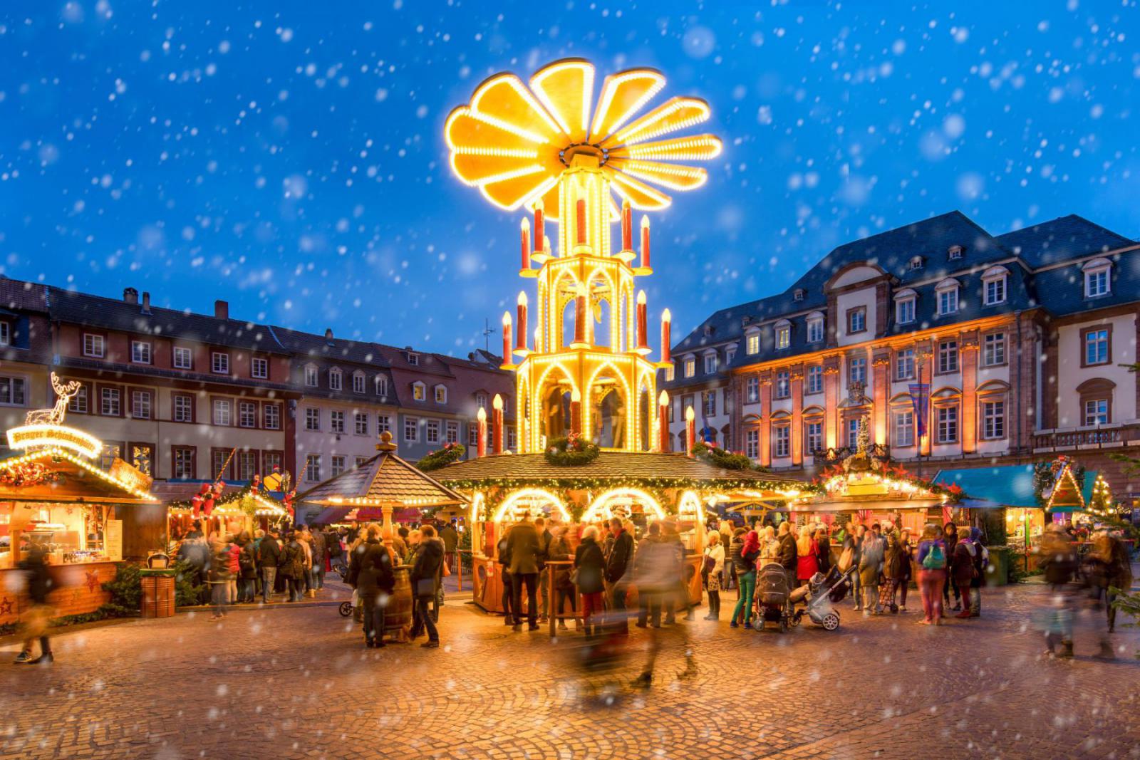 De romantische kerstmarkt van Heidelberg | © Heidelberg Marketing GmbH / Jan Christopher Becke
