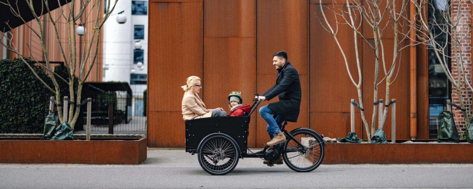 De populariteit van de bakfiets groeit door 