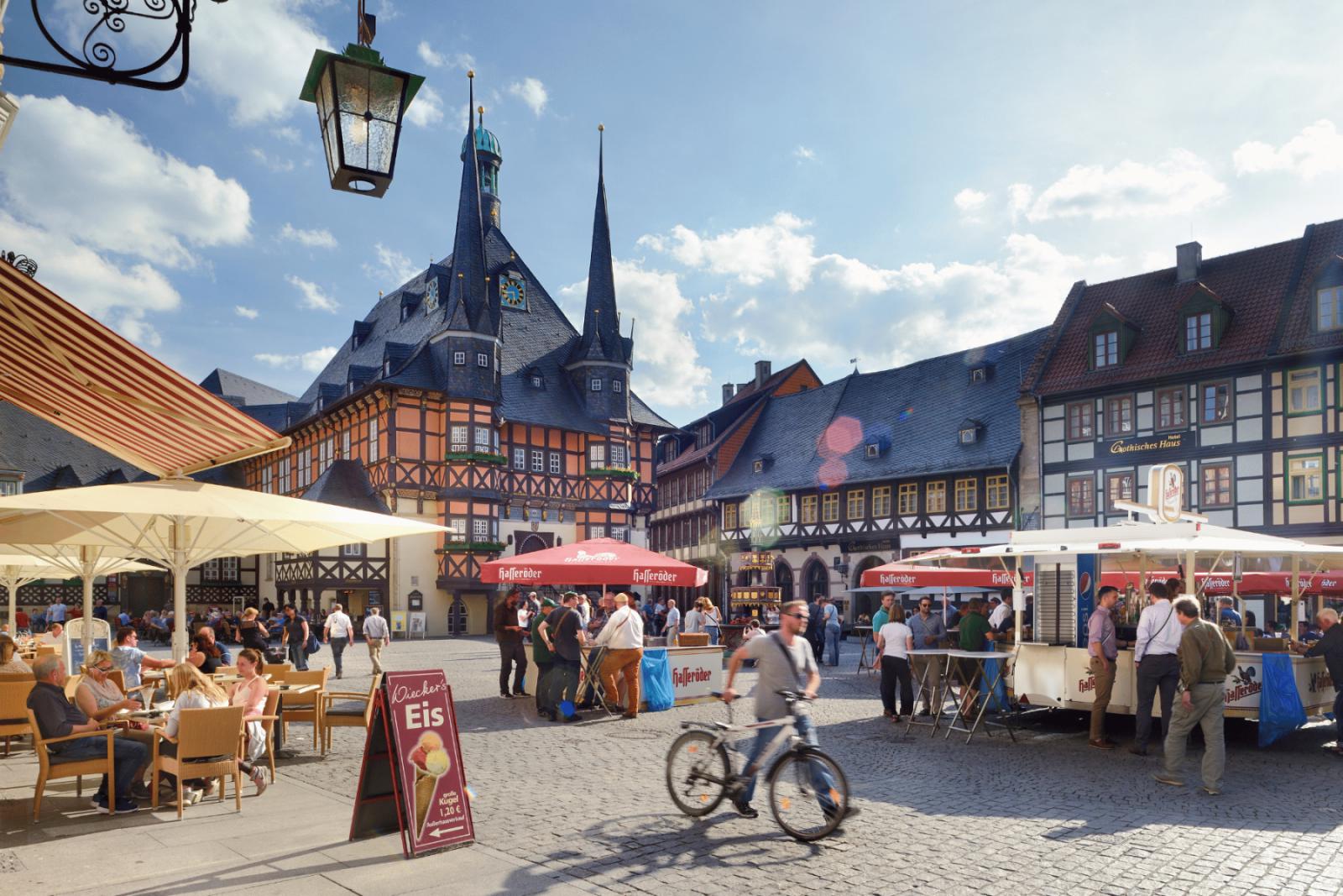 Wernigerode is één van de meest charmante stadjes van de Duitse Vakwerkroute | © DZT - Francesco Carovillano