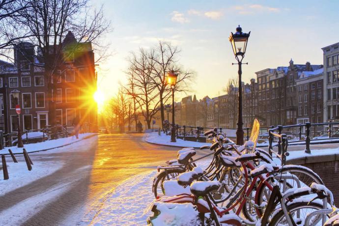 Fietsen in Amsterdam