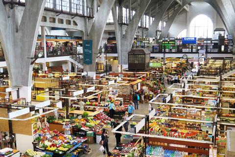 De markthal Hala Targowa