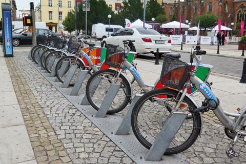 Fietsen in Wroclaw