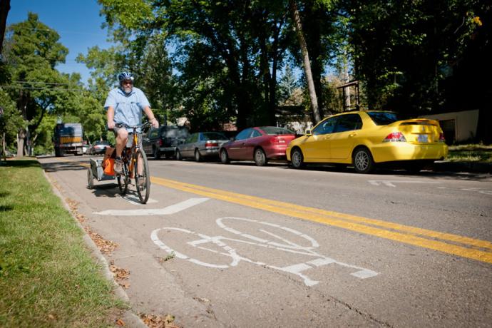 Fietsen en wandelen in Edmonton