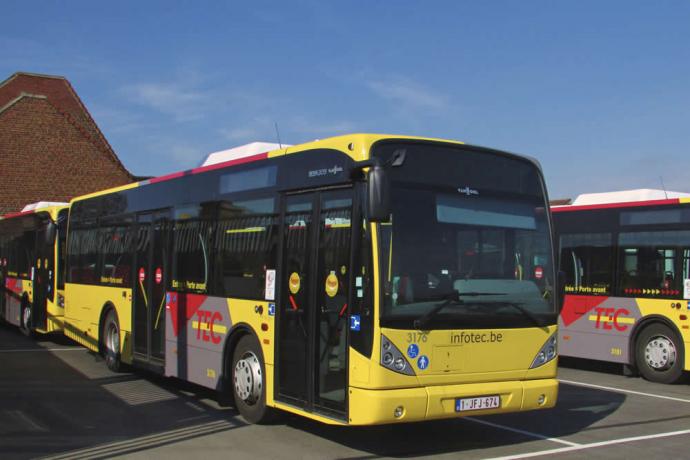 Met de bus in Tournai