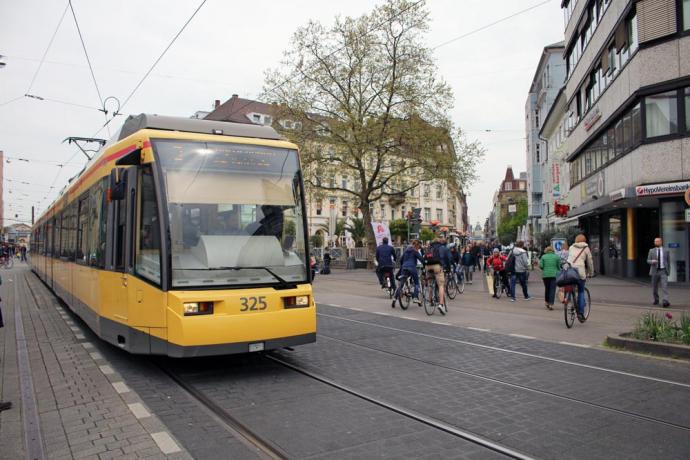 Openbaar vervoer in Karlsruhe