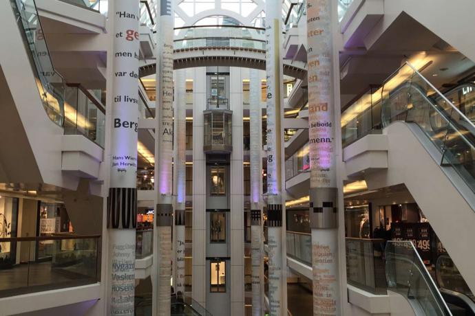 Winkelcentra in Bergen