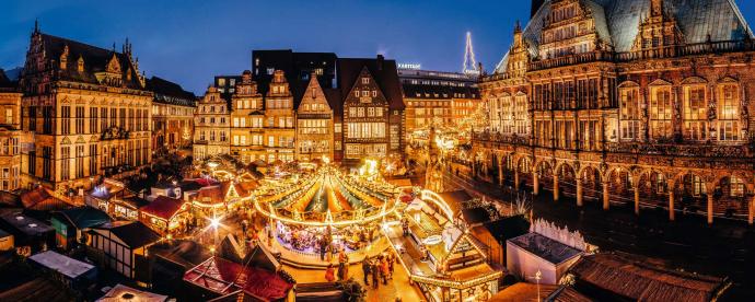 Beleef een romantisch kerstfeest in historische Hanzestad Bremen