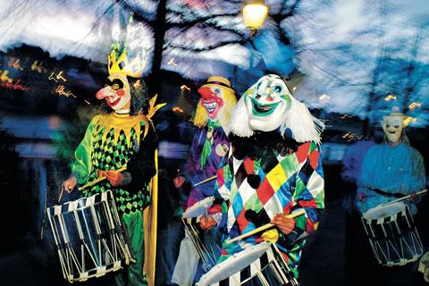 Carnaval in Basel van 27-29 februari 2012
