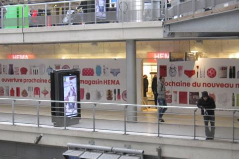 HEMA opent winkel op Gare Du Nord
