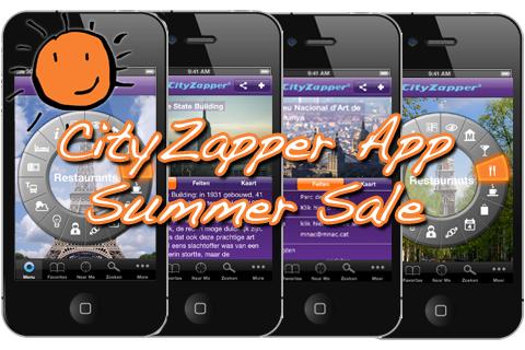 CityZapper Apps nu slechts € 0,79