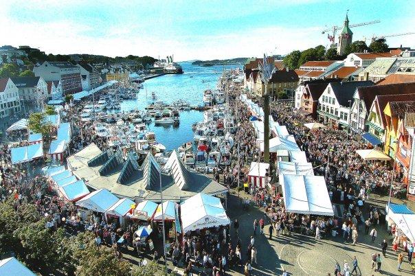Gladmat festival in Stavanger