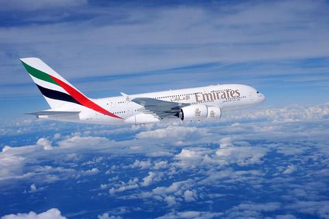 Emirates start lijndienst met A380 op Schiphol