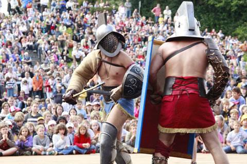 Stap terug in de tijd tijdens het Romeinenfestival
