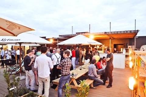 Geniet van de Gentse skyline bij pop-uprestaurant 