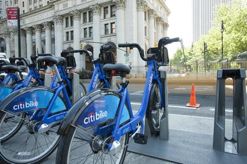 Op de fiets door New York