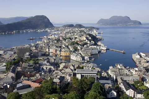 Alesund: een van Europa's mooiste havensteden