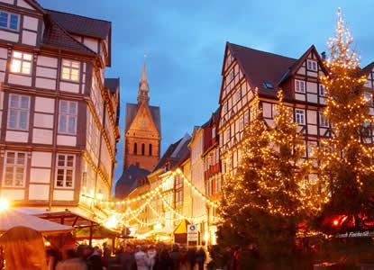 Sprookjesachtige kerstmarkten in Hannover