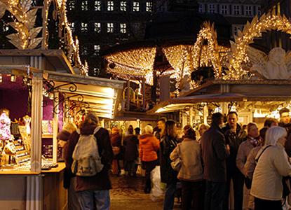 Winterse kerstgezelligheid in Düsseldorf