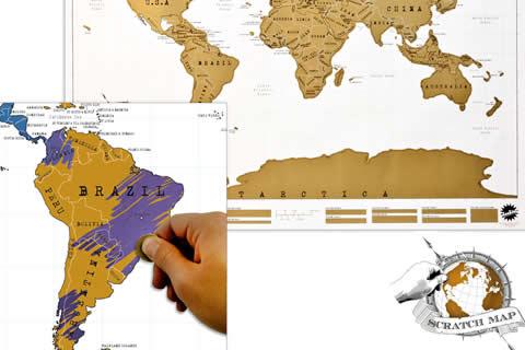 KLIK & WIN: Scratch Map van Luckies