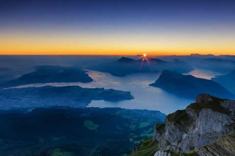 De mooiste uitzichten op Zwitserse steden