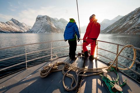 Uniek: combineer skiën met zeilen nabij Ålesund