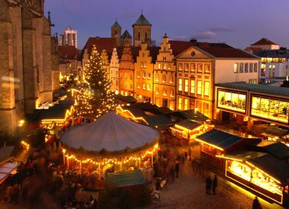 Neem een voorsprong op Kerstmis in Osnabrück