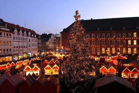 Winterse gezelligheid in Düsseldorf