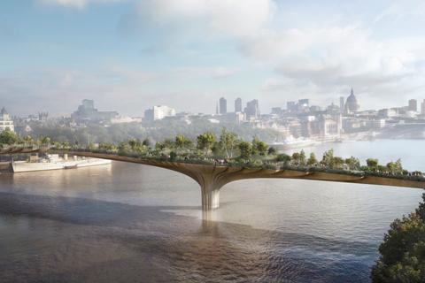 's Werelds duurste loopbrug komt in Londen