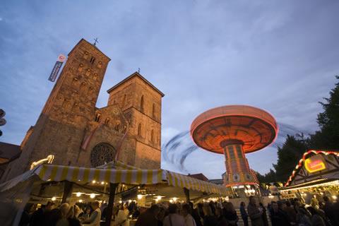 Vier de lente in Osnabrück
