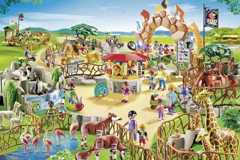 Levensgrote dierentuin van PLAYMOBIL in Blijdorp